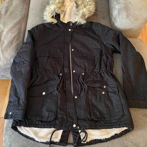 SOLD Cozy H&M Utility Jacket